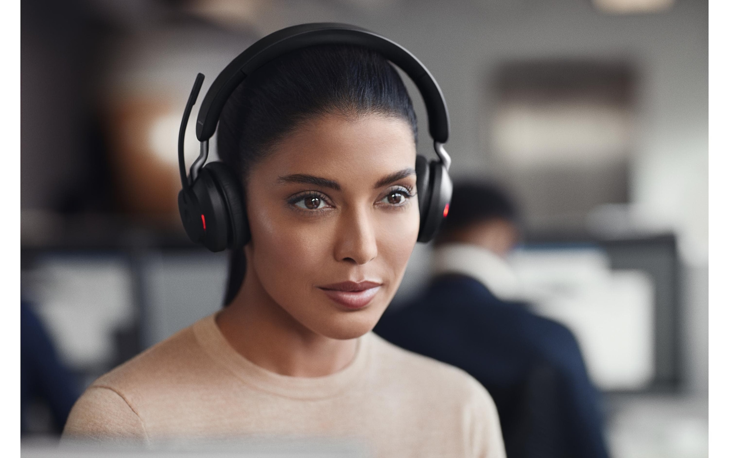 Jabra Headset »Evolve2 65 Duo UC« Noise-Cancelling