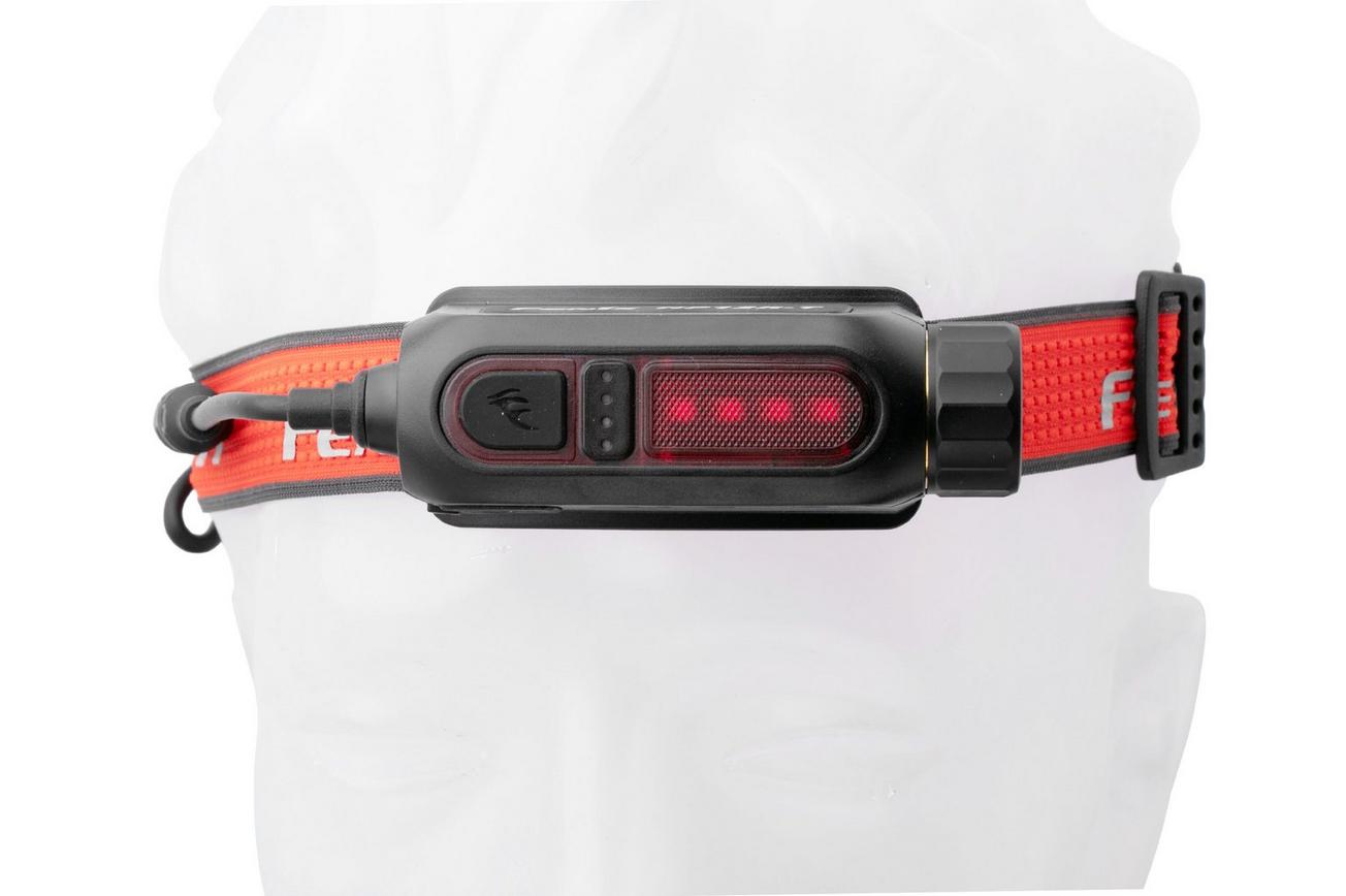 Fenix HP12R-T oplaadbare hoofdlamp, 1300 lumen, rood