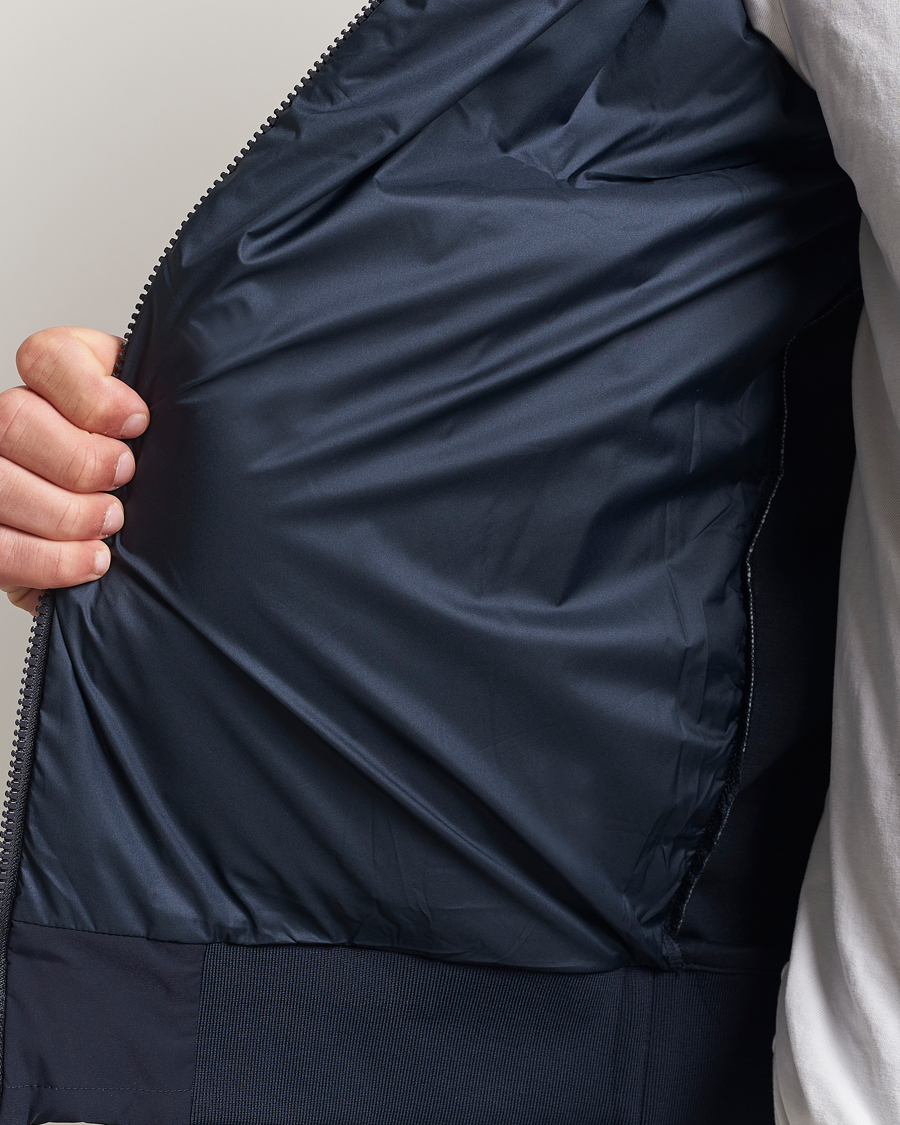 BOSS BLACK Skiles Hybrid Jacket Dark Blue