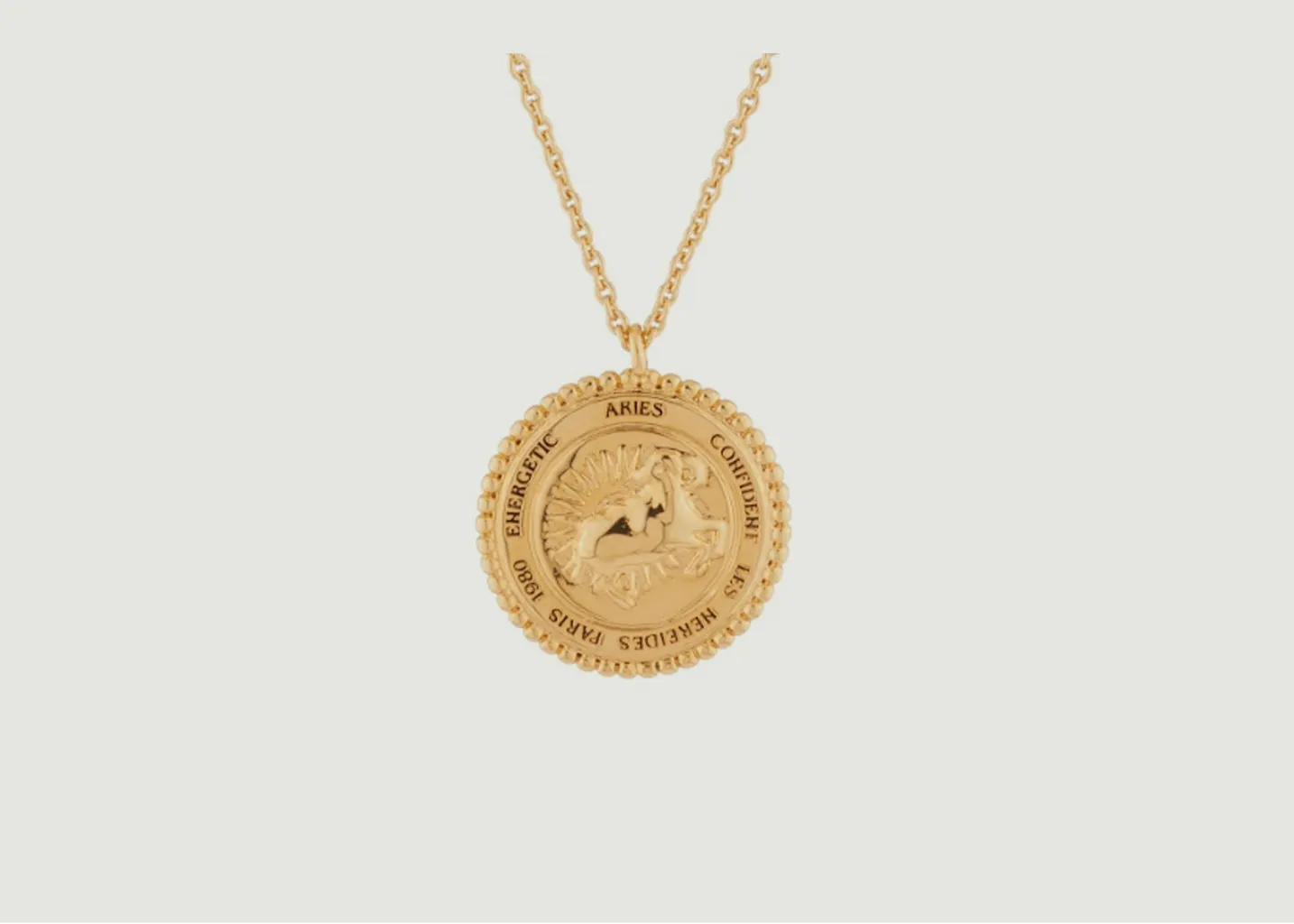 Collier signe astrologique Bélier Les Néréides