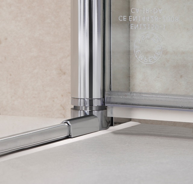 welltime Eckdusche »Florenz« Hebe-Senk-Mechanismus, barrierefrei einbaubar, mit Drehtüren