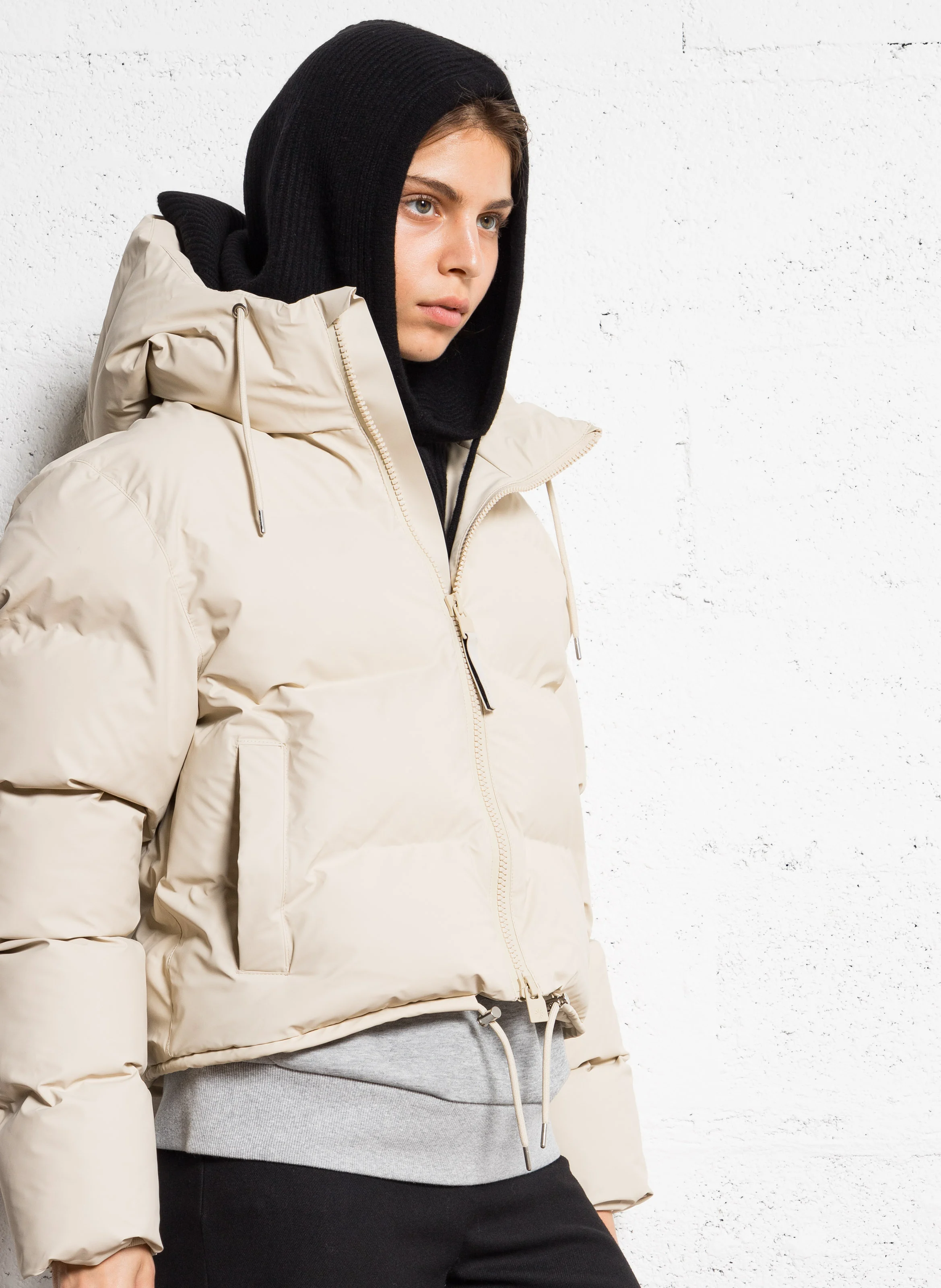 ALTA - Doudoune à capuche | Beige