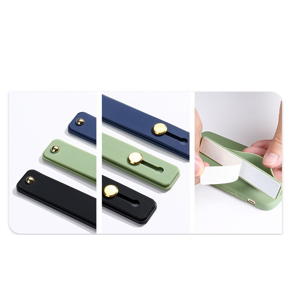 Finger Griff Strap Halterung für Smartphones - Schwarz