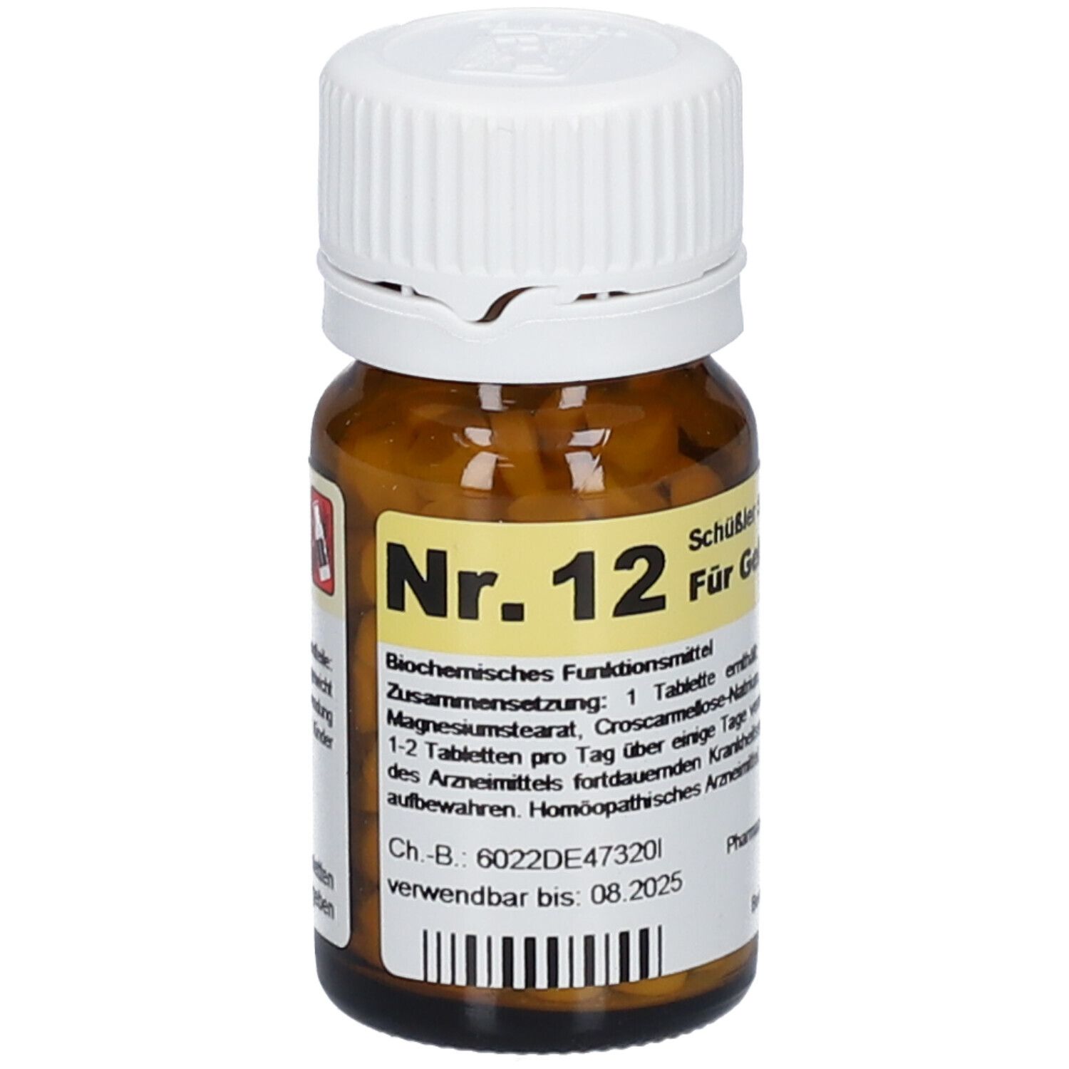 Schüßler Salz Nr. 12 für Heimtiere Calcium sulfuricum D6