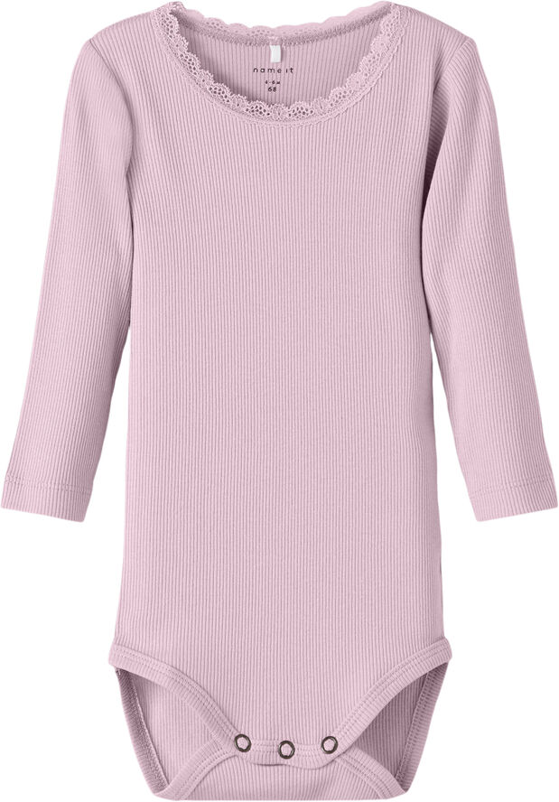 Name It NBFKAB LS BODY NOOS Parfait pink