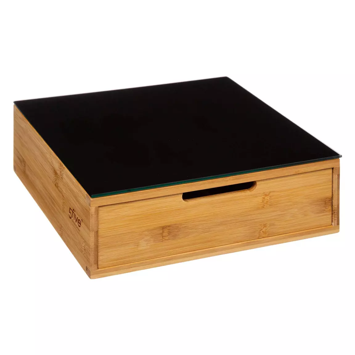 Porte capsules café (30 x 30 cm) Black Bambou Noir