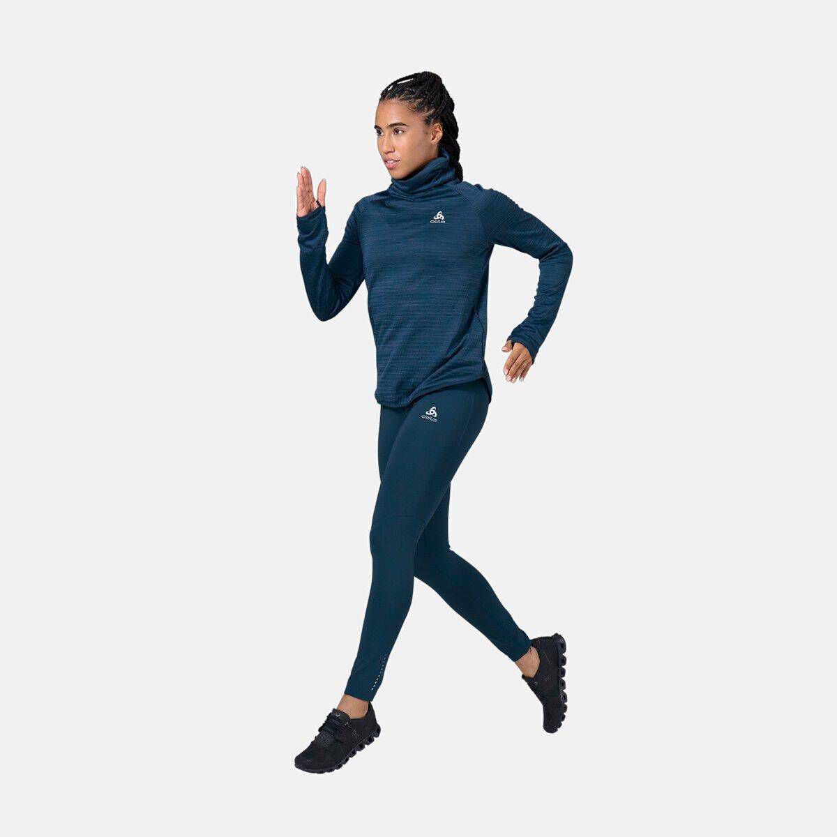 Odlo| Damen Laufshirt RUN EASY WARM MID LAYER W Langarm
