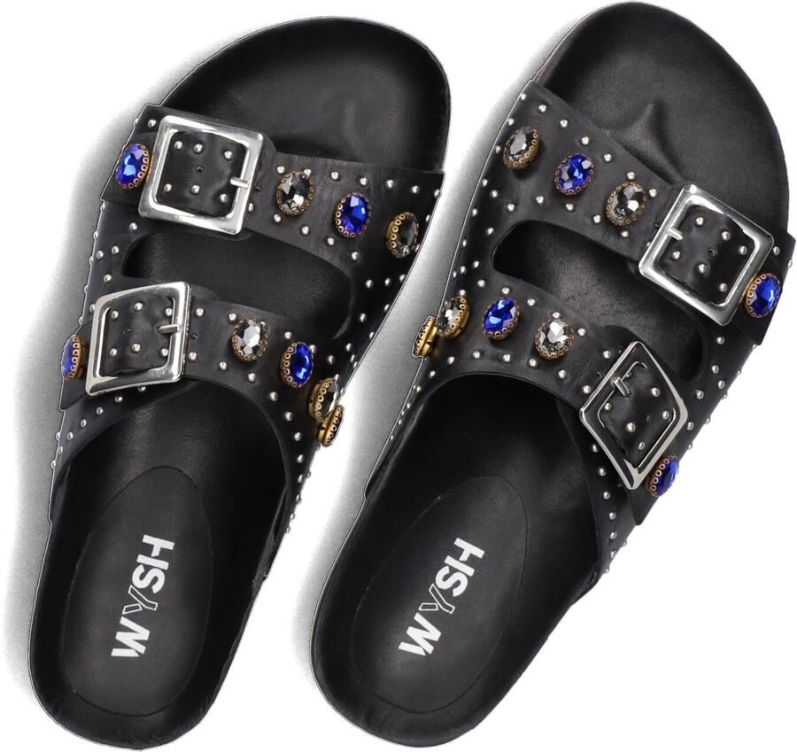 Wysh Josephine Slippers Meisjes Kids Zwart