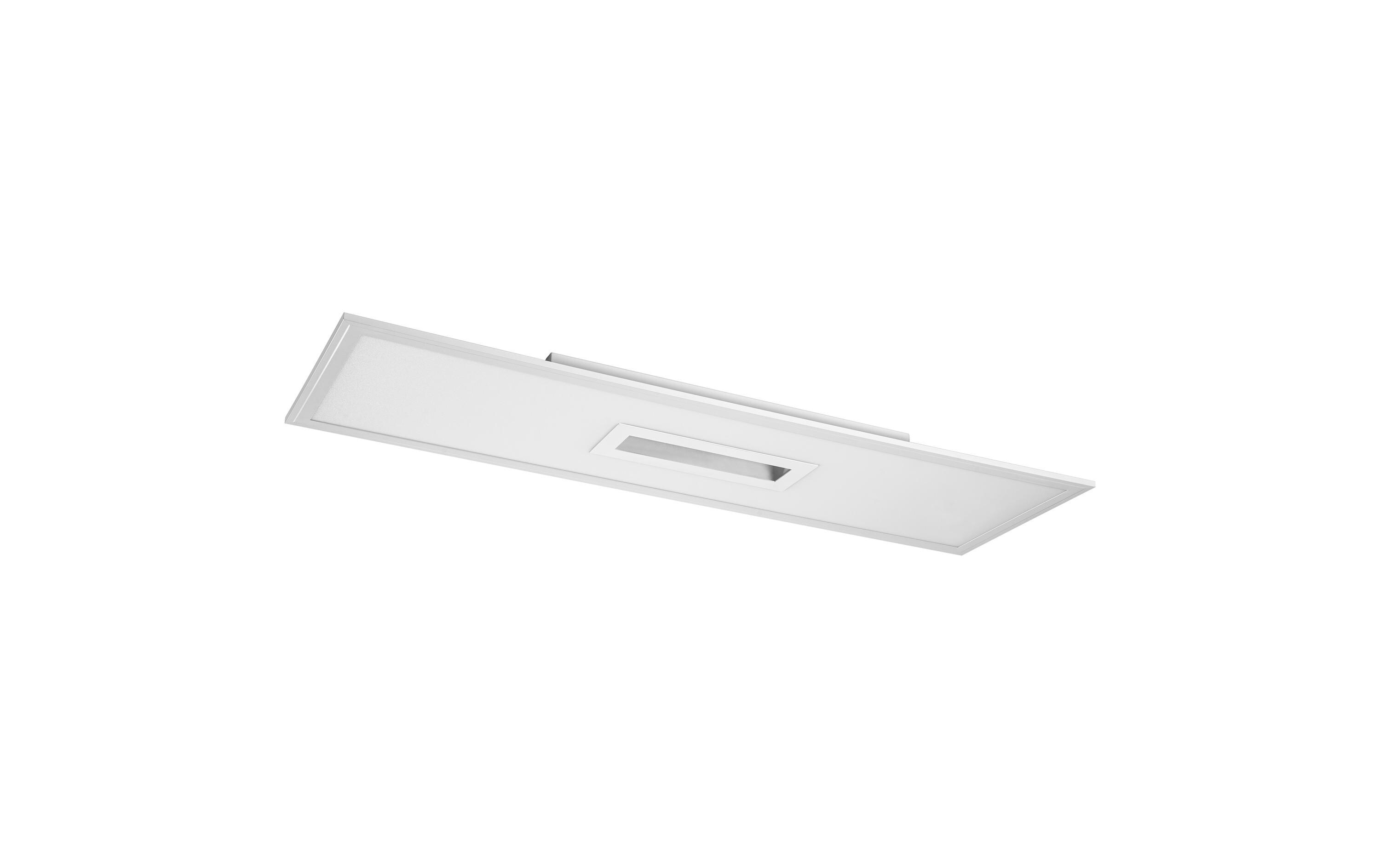 LED-Panel Smart+ Planon Plus Hole, 100 x 30 cm, RGBW, Weiss<br>LED Panelleuchte