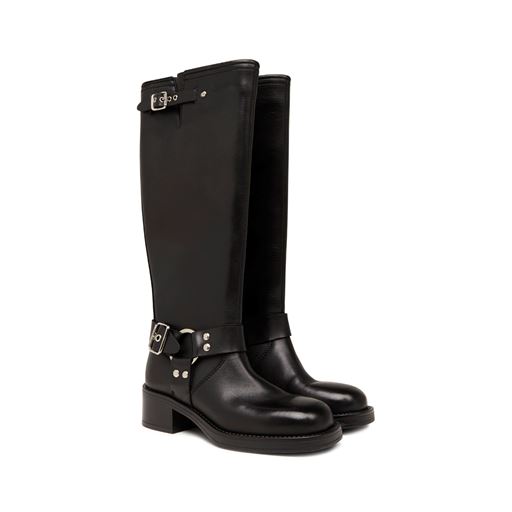 Pavement Tamera Long Støvler, Black, 40