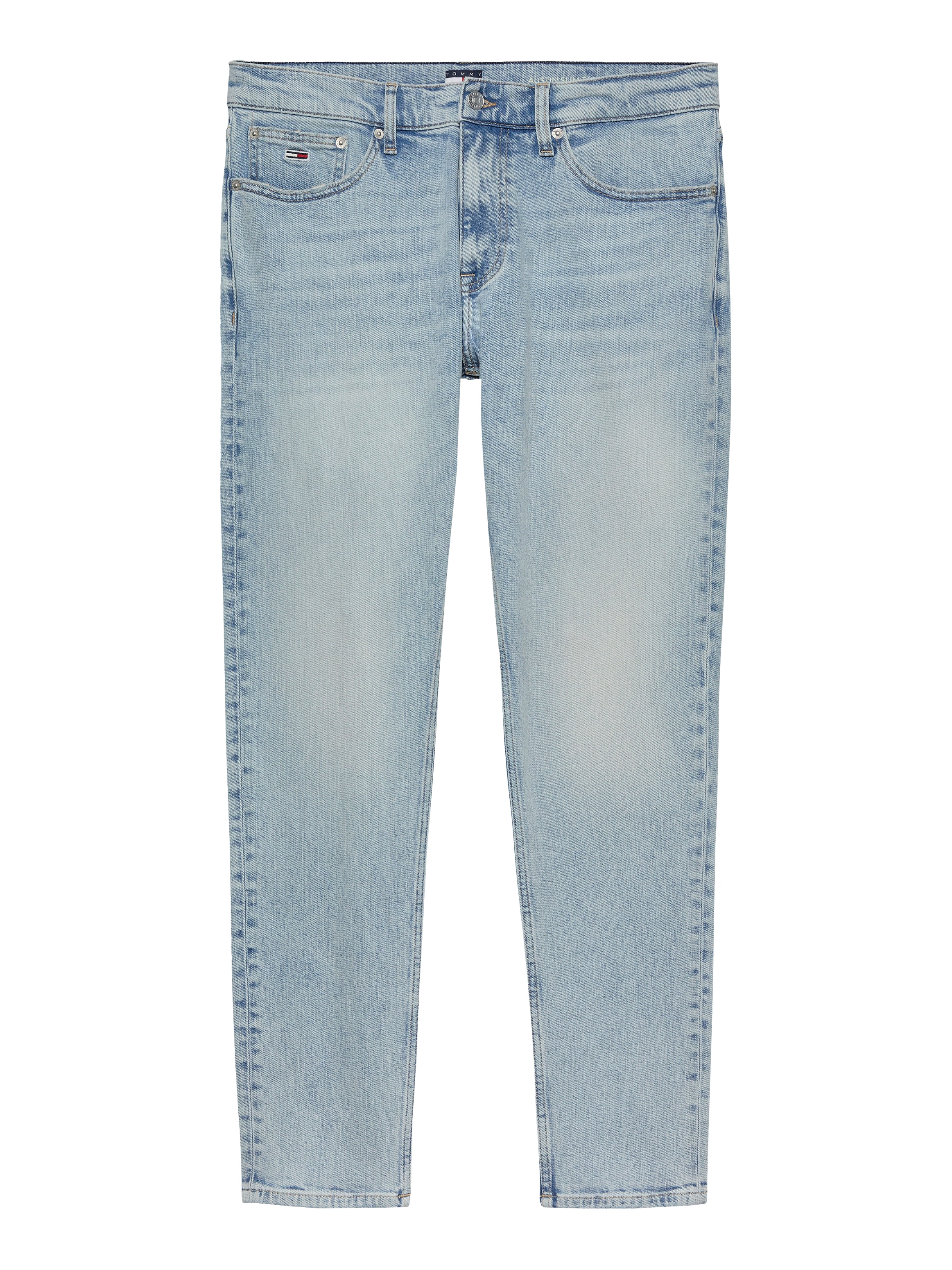 Tommy Jeans Slim-fit-Jeans »Austin Slim Tapered«, zum Knöchel hin schmaler werdende Jeans mit mittlerer Leibhöhe