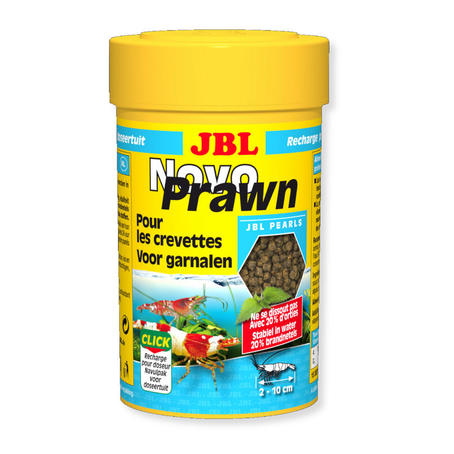 JBL NovoPrawn Pearls para peixes invertebrados