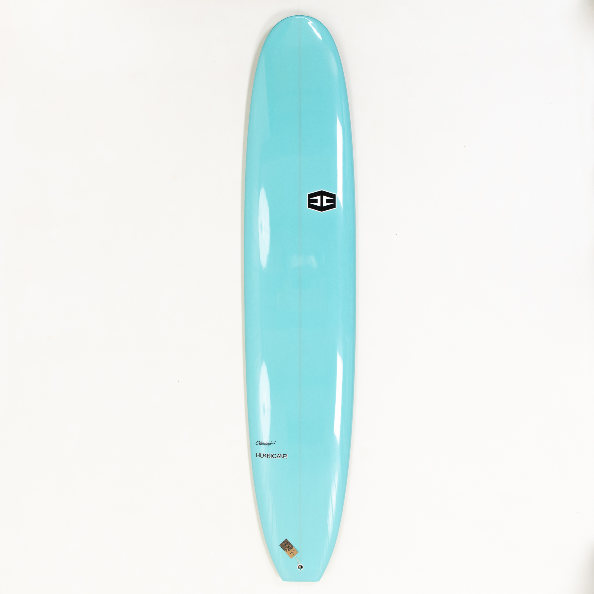 HURRICANE 9'3 Classic Longboard - Polish & Volan Uni - Single US Box Gris