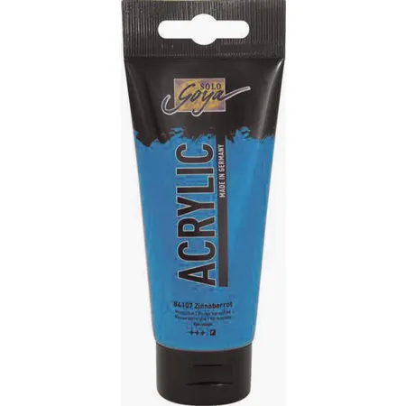 SOLO GOYA Acrylic Primärblau 100 ml Tube