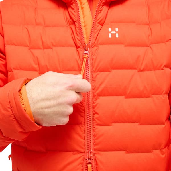 Doudoune alpinisme HAGLÖFS SPITZ DOWN HOOD M HABANERO