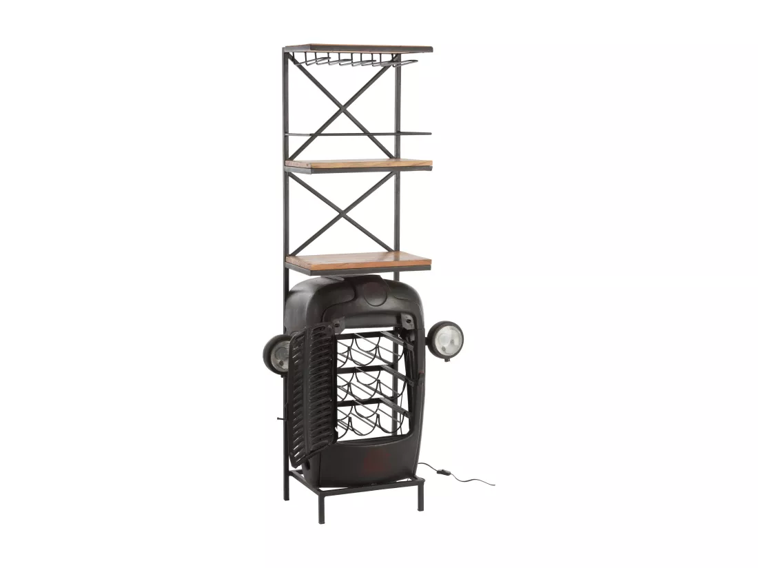 Bar tracteur avant métal noir Patrick L 87cm