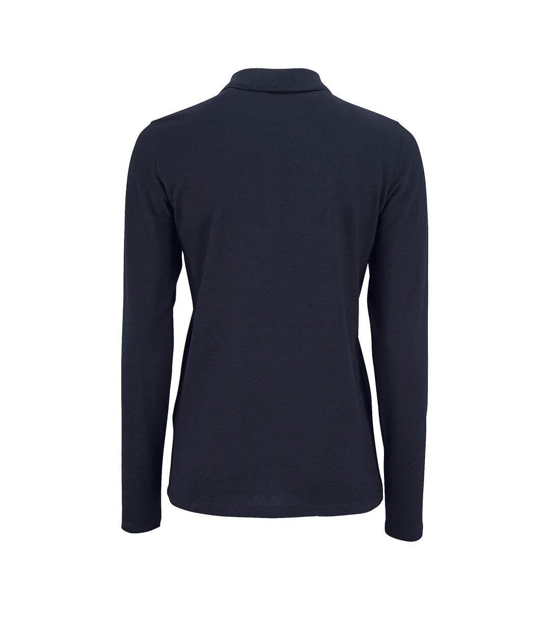 SOLS - Polo manches longues PERFECT - Femme (Bleu marine) - UTPC2908