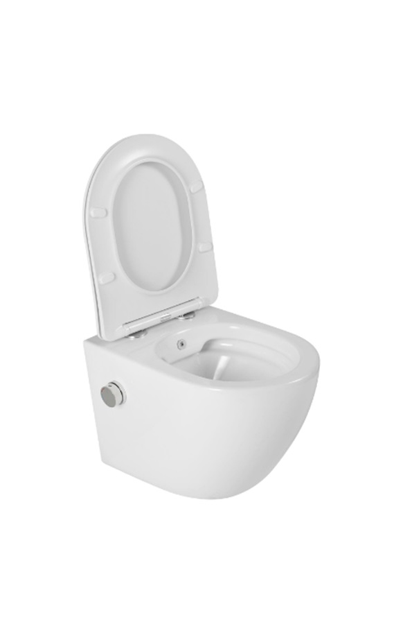 DTG Livorno douche wc met softclose zitting wit glans