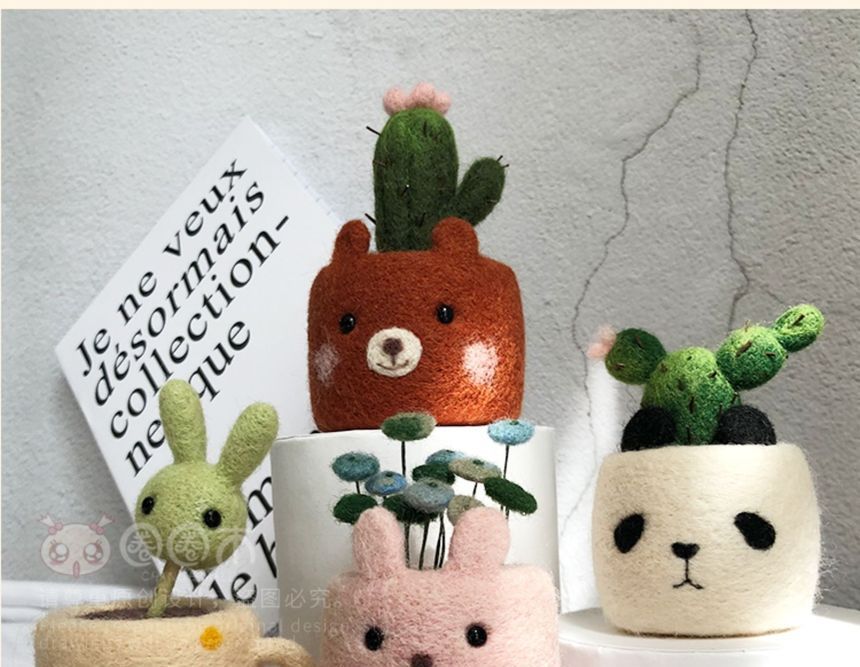 Yunikon - DIY-naaldviltset voor dieren en planten