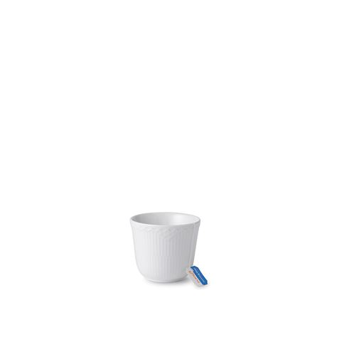 Royal Copenhagen Hvid Halvblonde Termokop, 26 cl