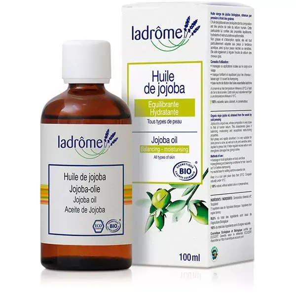Óleo Vegetal de Jojoba Orgânico Ladrome 100ml
