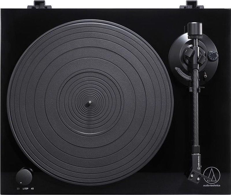 Audio-Technica - AT-LPW50PB - Draaitafel - Hoogglans Zwart - MDF