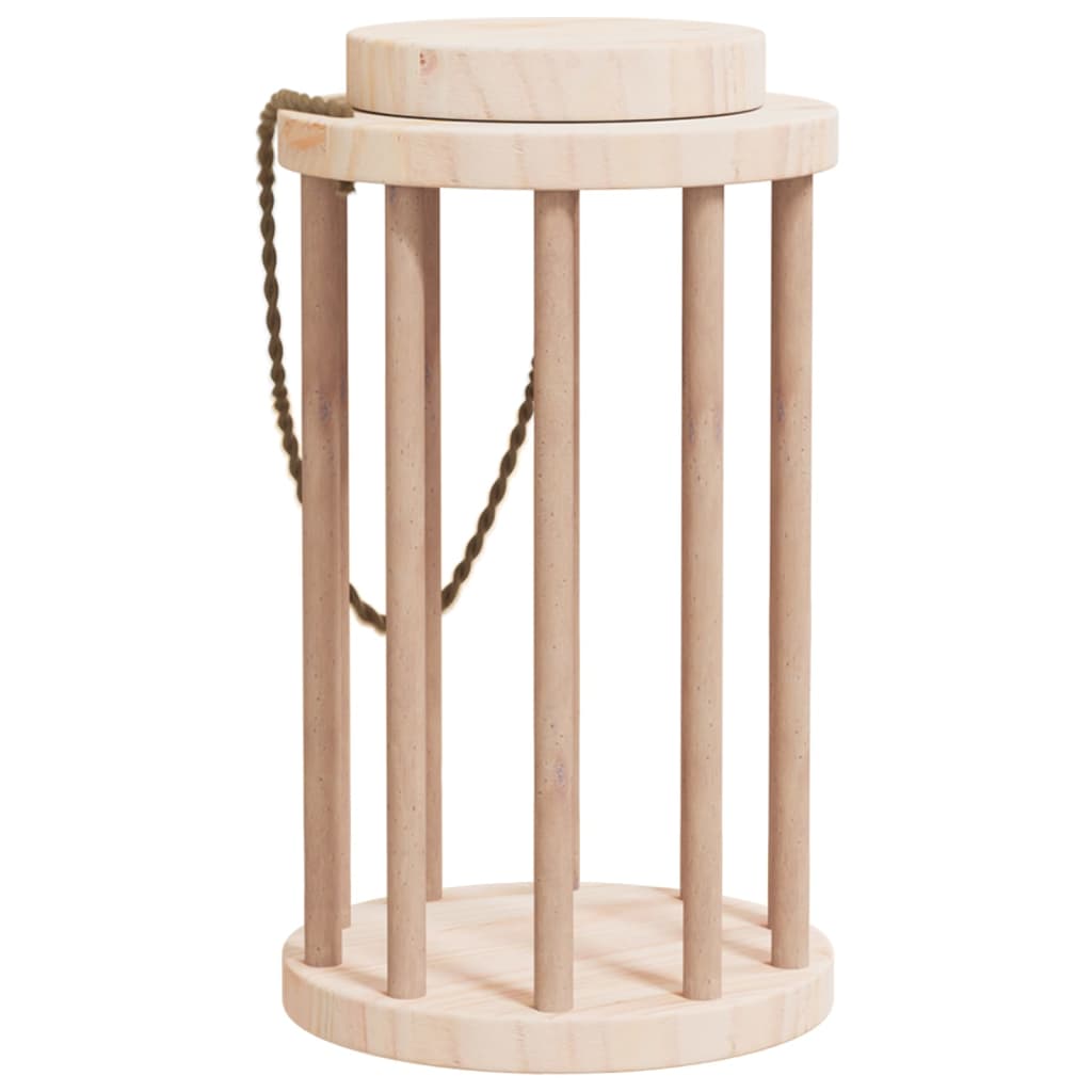 Mangeoire à foin pour lapins ø15x25,5 cm bois massif de sapin