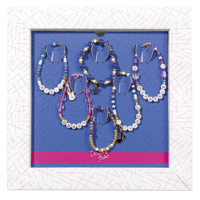 Totum - Disign & Shine - Bastelset Glitzerarmbänder
