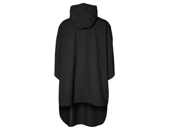 Basil Hoga Unisex Regnponcho, Jet Black
