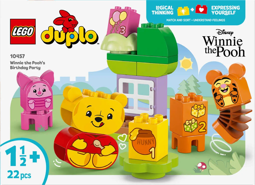 TE schattig 🥰Disney Het Verjaardagsfeest van Winnie de Poeh 10457
