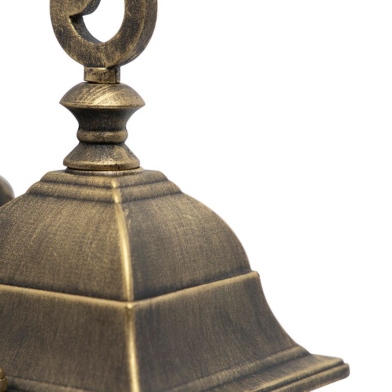 Smart romantische buitenwandlamp brons incl. Wifi A60 - London