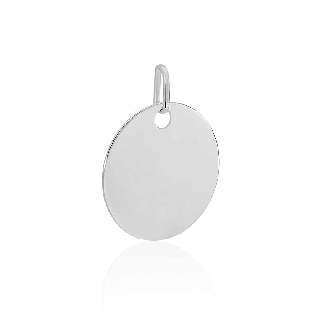 Pendentif Elisandre Argent Blanc
