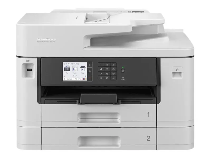 Brother MFC-J5740DW - Multifunktionsprinter - farve - blækprinter - A3 (medie) - op til 25 spm (kopiering) - op til 28 spm (udskriver) - 600 ark - 33.6 Kbps - USB 2.0, LAN, Wi-Fi(n), USB vært