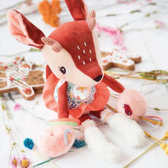 Peluche d'activités   Stella le faon        de               Lilliputiens