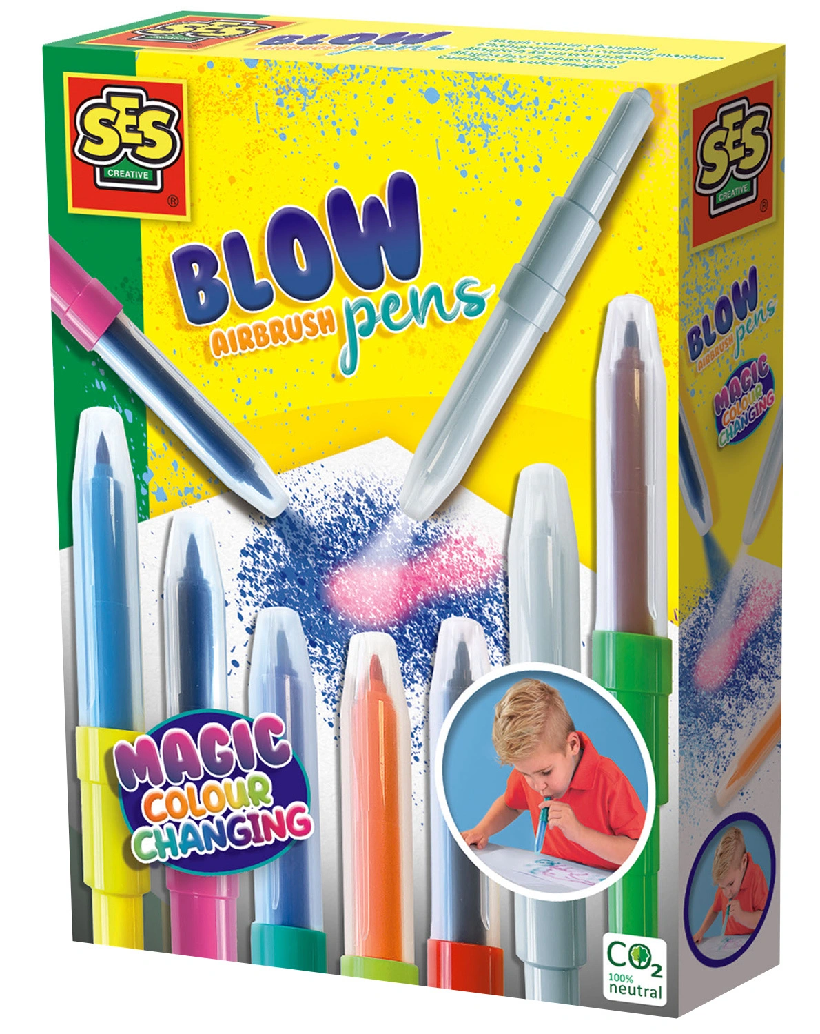Buntstifte BLOW AIRBRUSH - MAGIC 7er-Set