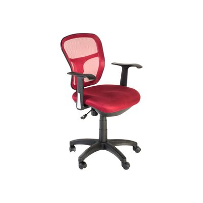 Fauteuil de bureau PHOENIX - accoudoirs fixes - Bordeaux