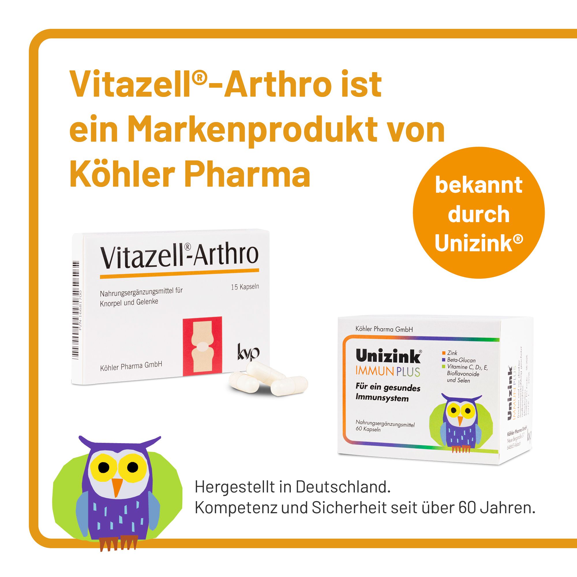 Vitazell®-Arthro Kapseln
