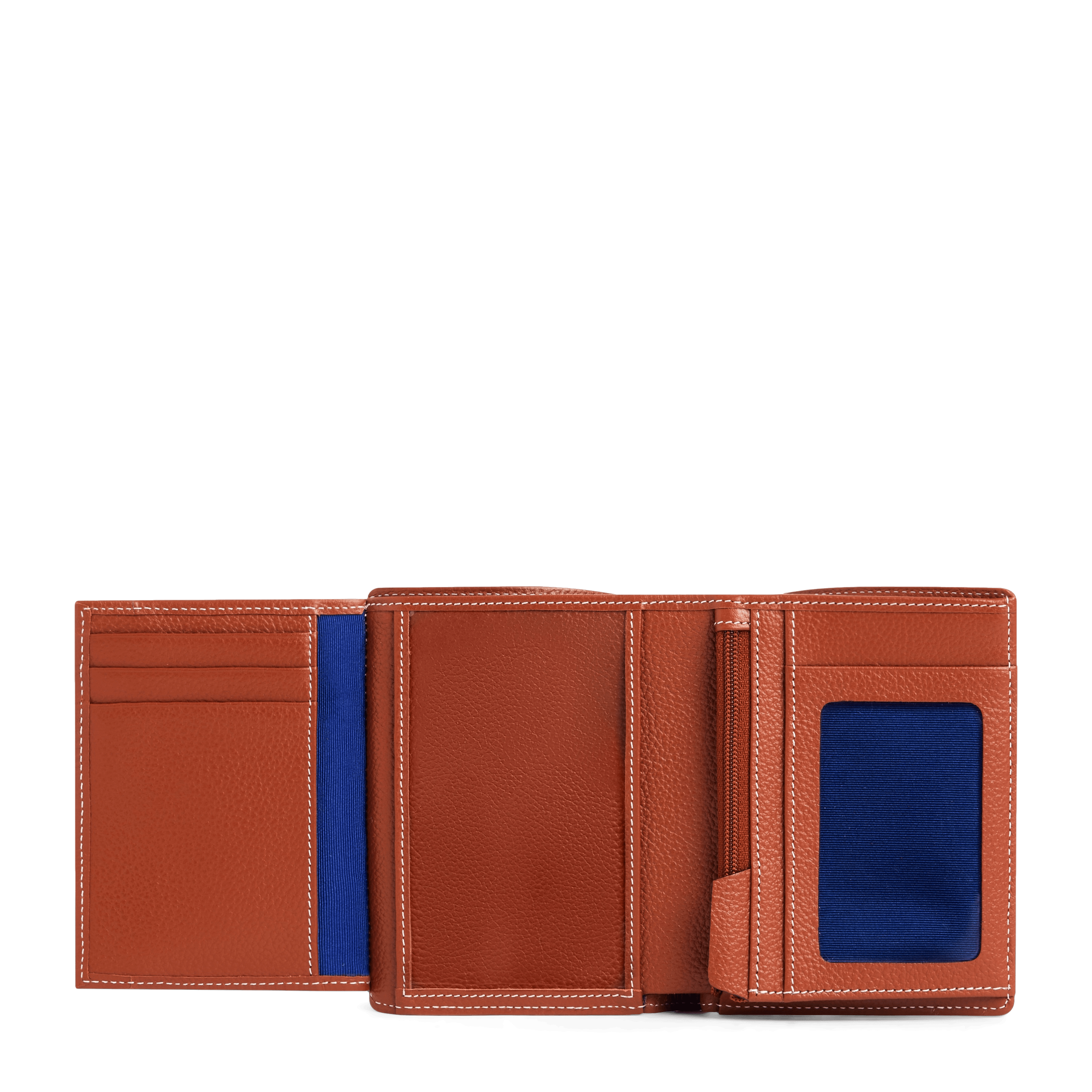 EMILE - Portefeuille en cuir | Marron