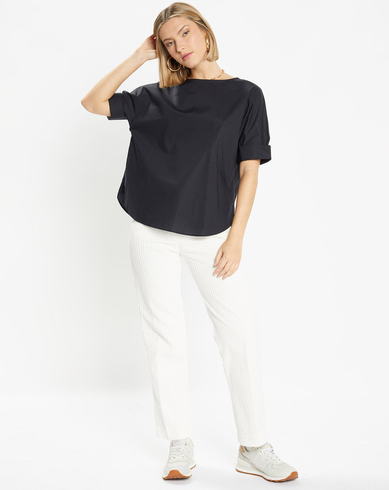 Jodhpur Top Anjou noir