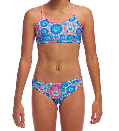 Funkita Bikini - Racerback - Bundjalung Blue
