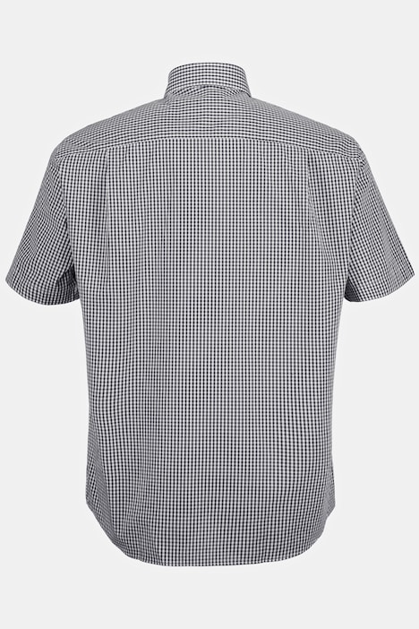 Hemd, Business, Halbarm, Vichy-Karo, bis 8XL, Comfort Fit, EasyCare