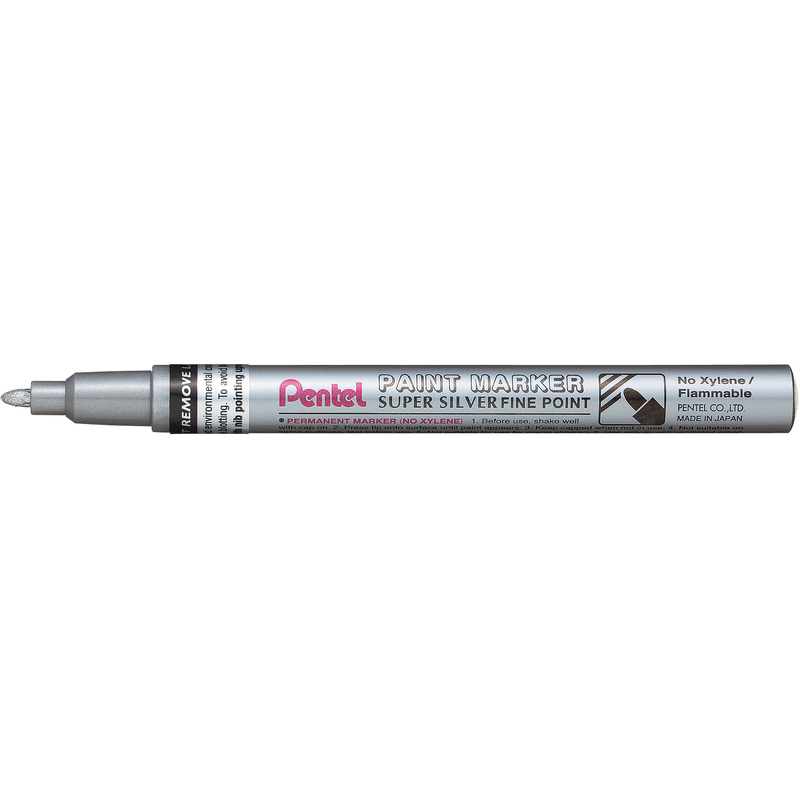 Pentel Lackmarker Paint MSP10, silber