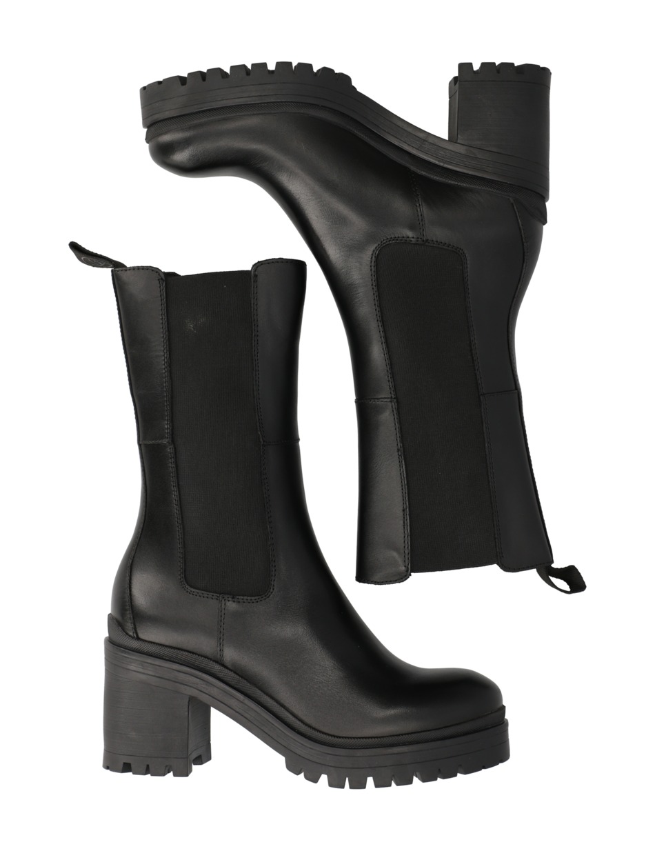 Glattleder Stiefelette