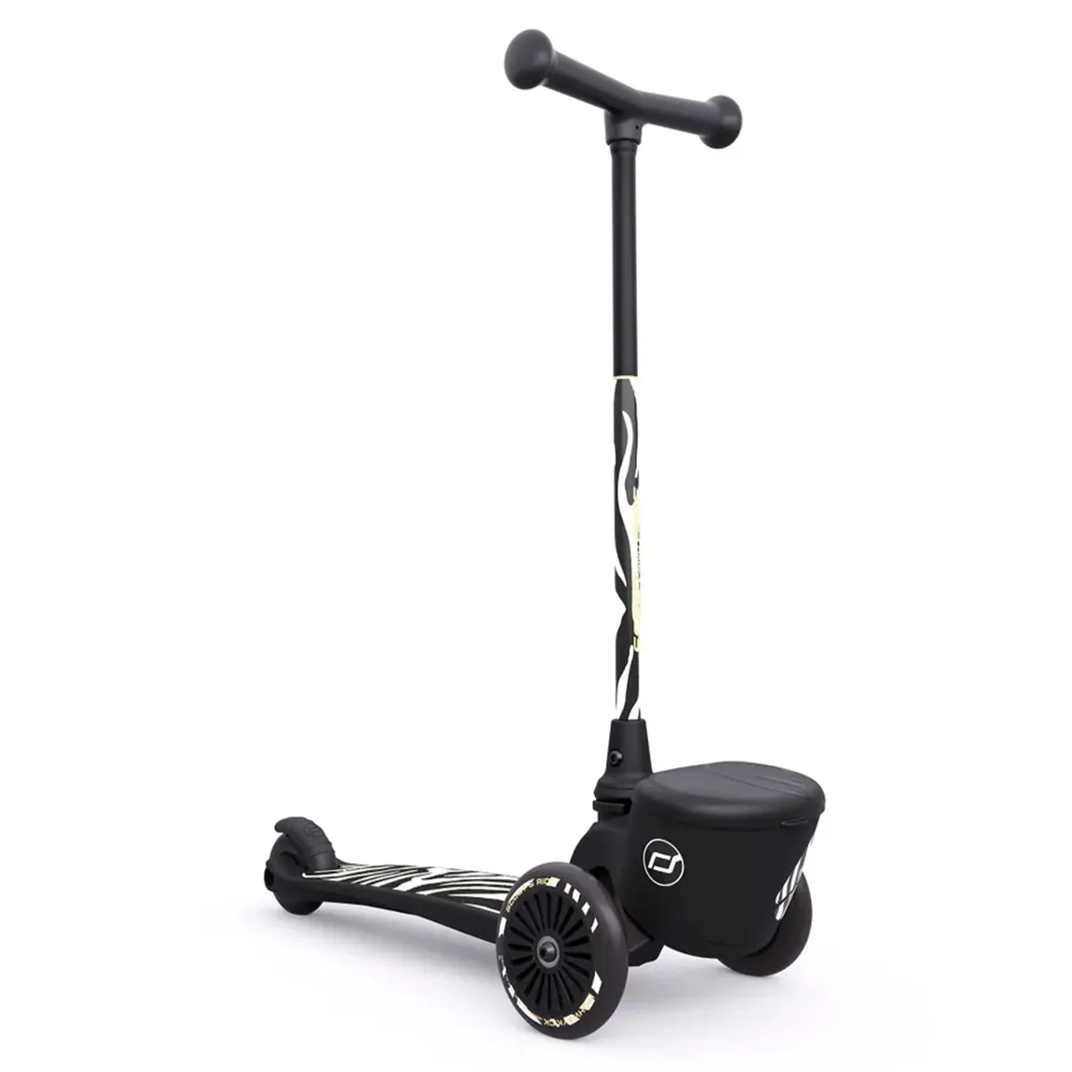 Scoot and Ride Trottinette Highwaykick 2 LifeStyle + Casque - Zébré