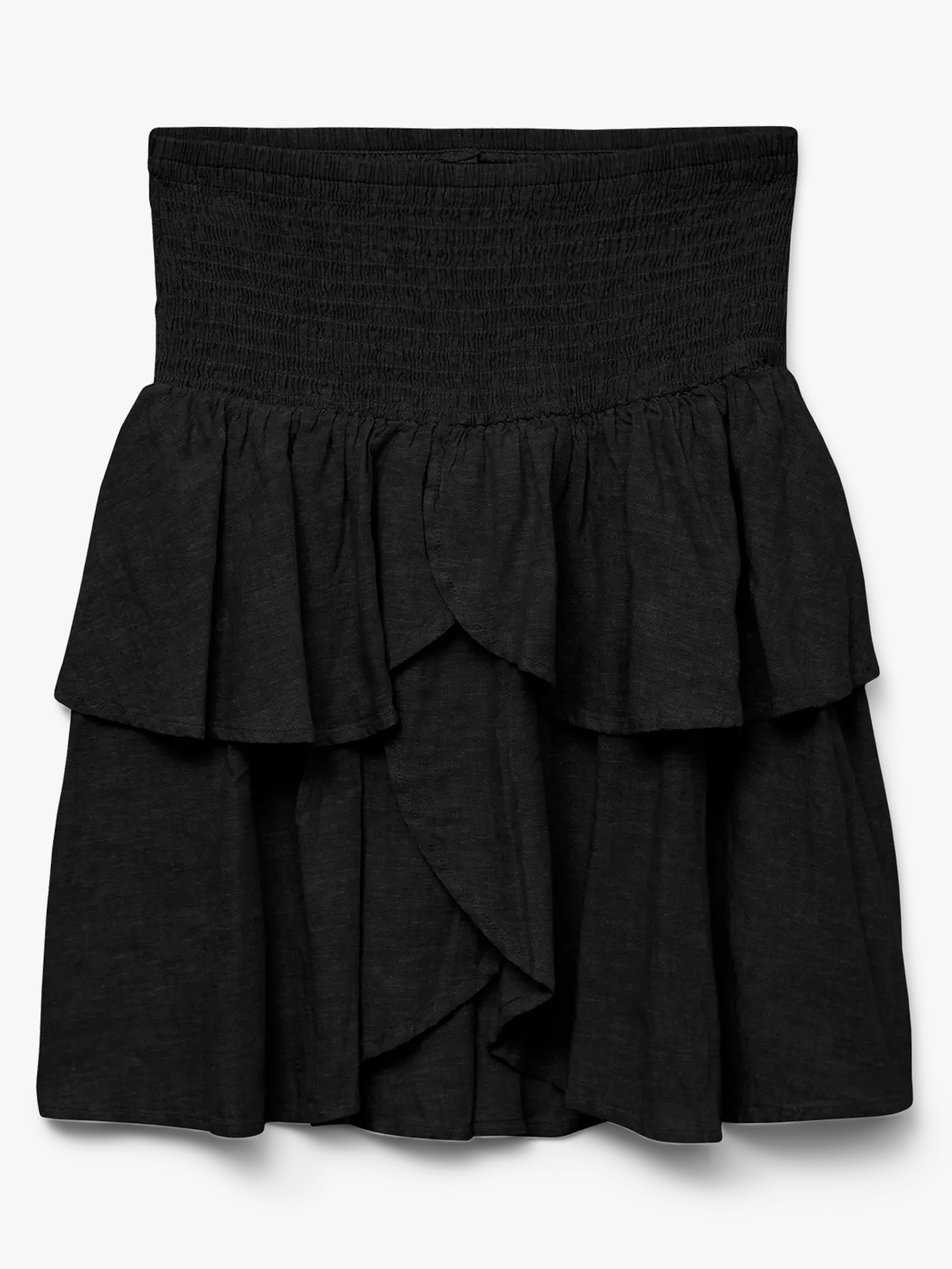 Linn High Waist Detail Short Skirt