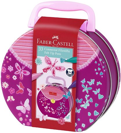 Faber-Castell Tuschen - Verbinder - 33 st. - Schmetterlinge