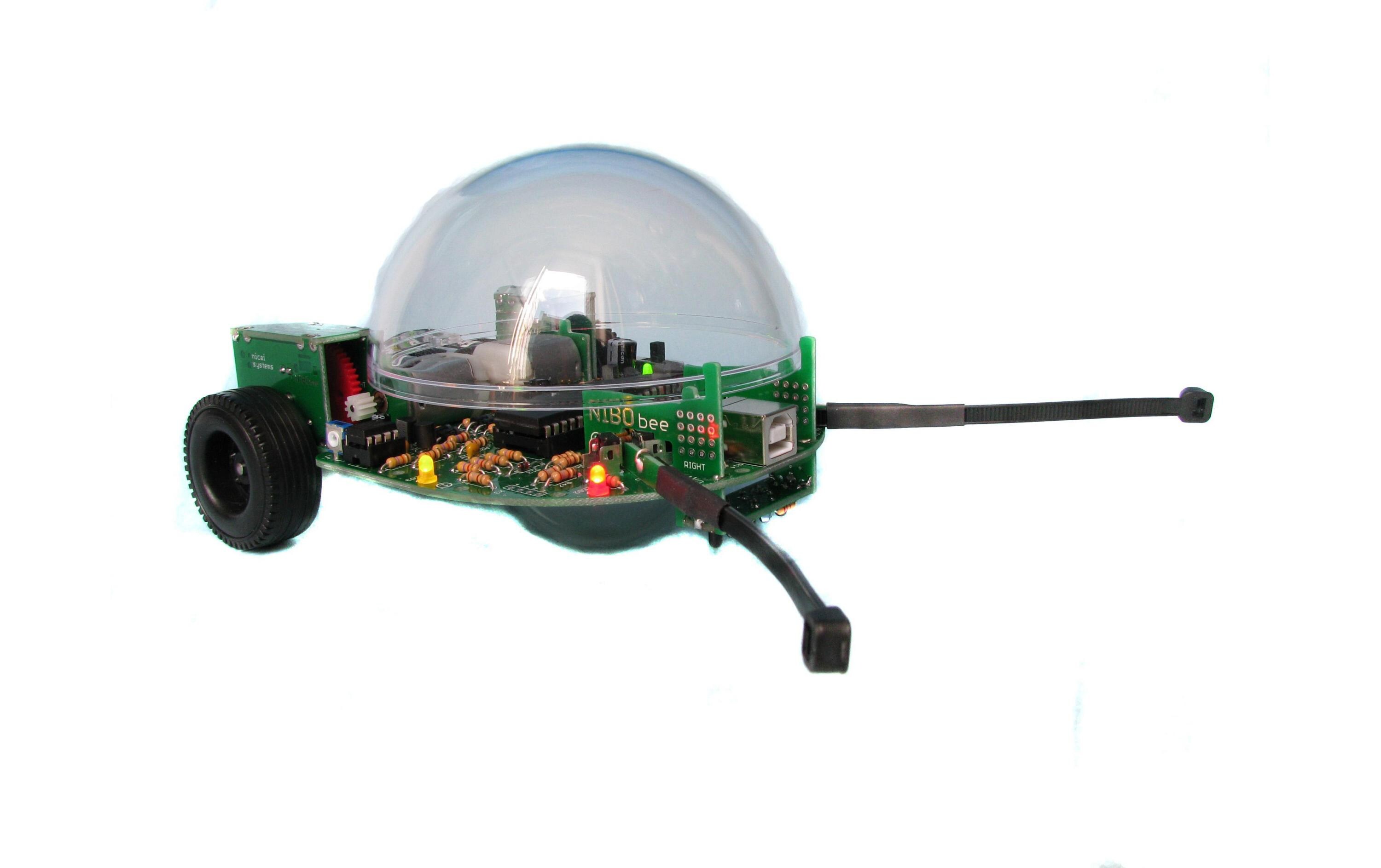 Bausatz NIBObeeProgrammierbarer Roboterbausatz zum Selberlöten