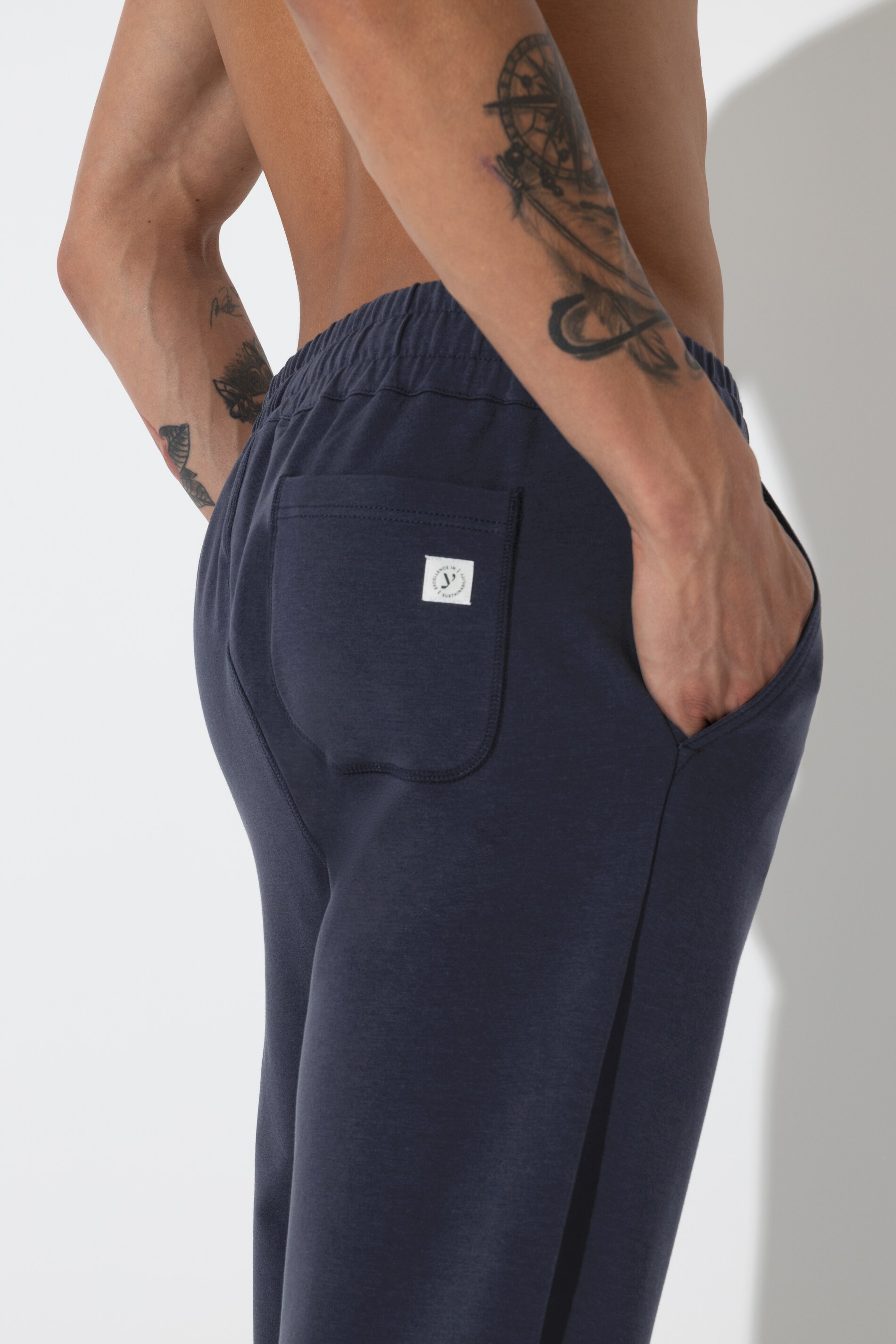 Track Pants<br>Serie Felpa Stretch