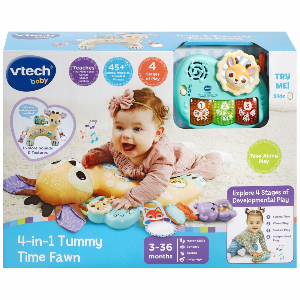 VTech 4-in-1 Reh-Spielzeug für die Bauchlage