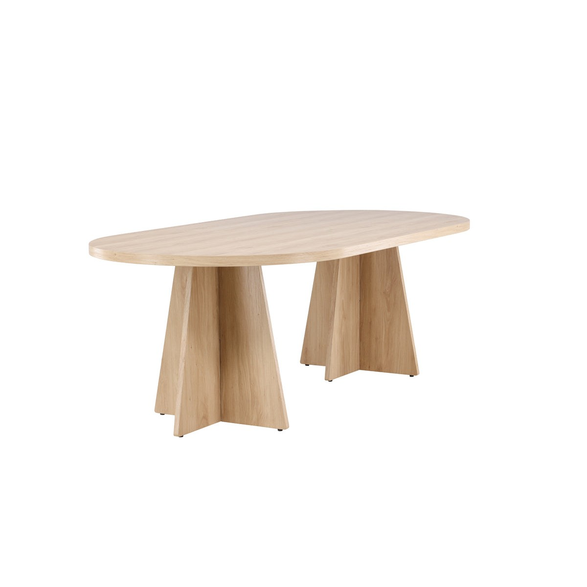 Eettafel Vonge 230x115 cm licht eiken